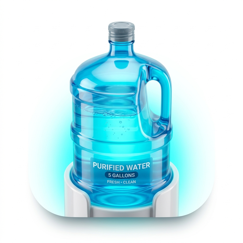 Round Gallon Bottle